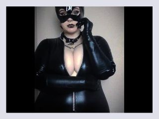 Chubby cat woman steals your cum and your money