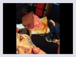 Slut Pierced Kitty Sucks Tiny Cock Laughs Her Ass Off and Dick Shames the Teenie Tiny Cock