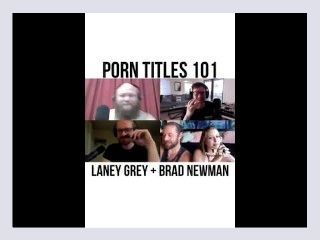 Porn Titles 101