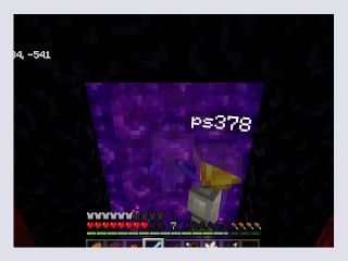 Minecraft with the boys ep17   portal penetration party