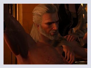 The Witcher 3 Episode 7 Geralt Takes A Bath With Three Random Wenches