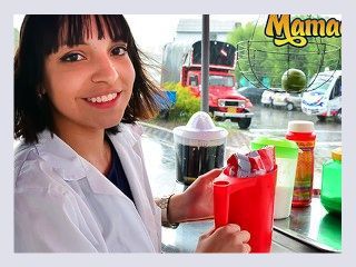 MamacitaZ   Petite Amateur Latina Teen Picked Up From Work To Get Fucked