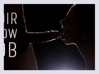 EXCITING Noir Blowjob with MASSIVE Oral Creampie