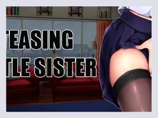 Teasing Step Sisters Try on Haul ear licking kissing taunting