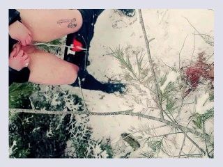 PEEING LIKE A BOY IN THE VIRGIN SNOW