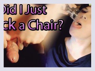 Massage Chair Makes me Cum and I Eat It   Jessica Bloom