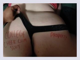 College Slut Becomes My Property c0b