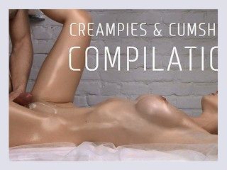 COMPILATION of Creampies and Cumshots Vol 4