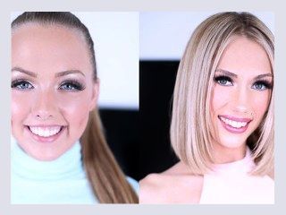 ASHLEY RED and SKY PIERCE GIVE POV BLOWJOBS