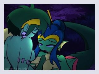 Shantae x Rottytops Monstgirl Sex Adventure  futa Version