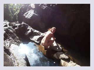 Public   Almost Getting Caught Fucking Next To Waterfall