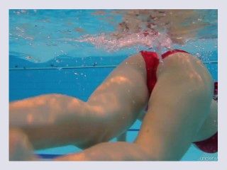 Hot tits Katy Soroka brunette teen underwater naked