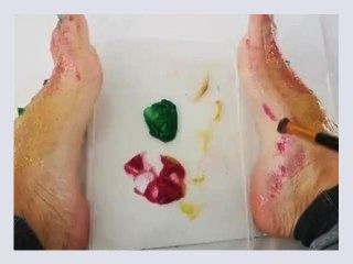 Feet Painting to satisfy your Foot Fetish dc7