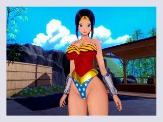 3D Hentai   Sex with Wonder Woman