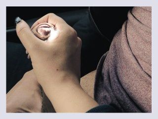 Teasing Him In The Car Made His Cock Explode   4K