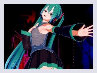 Hatsune Miku gets FUCKED IN FRONT OF HER FANS 3D Hentai