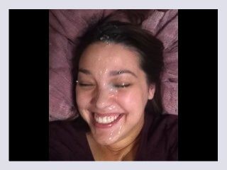Compilation of unused facial clips   massive facials and a surprise facial