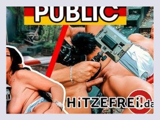 MILF Zara MENDEZ banged in the middle of Berlin HITZEFREIdating
