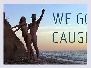 Public Sex on the Beach   WE GOT CAUGHT