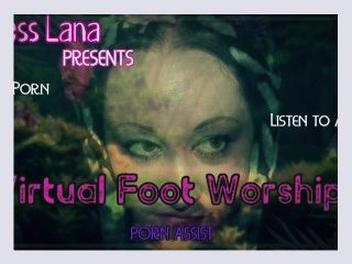 Virtual Foot worship