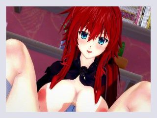 High School DxD SEXY REDHEAD RIAS GETS POUNDED 3D Hentai