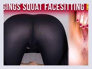My Workout   Doing Squats in leggings and Naked Facesitting POV  Era