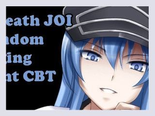 Esdeath Teaches You a Lesson Hentai JOI AgK JOI Femdom Light CBT Edging CEI