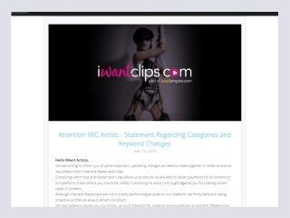 Truth About IWantClips Changes and Merchant Accounts