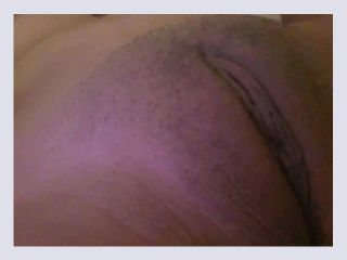Rubbing my fat hairy red simp post orgasm pulsing