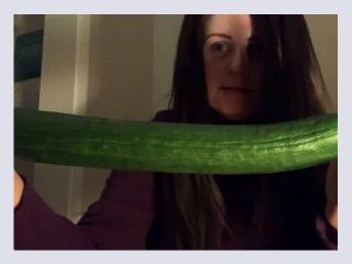 Look at this massive English cucumber Super Soft Attempt