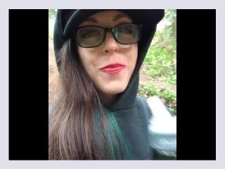 Vlog and Standing Pee in the forest I also do custom vids just msg me