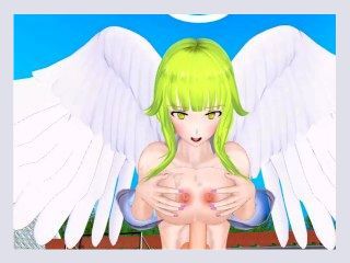 3D HENTAI BIG TITS ANGEL 2