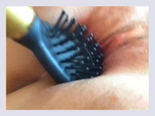FAN REQUEST Using Hairbrush The WRONG WayBristle Side First