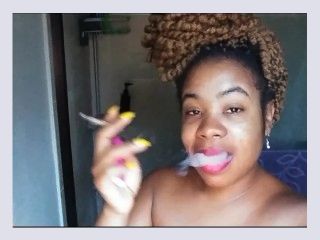 Smoking Big Lips Ebony Black Girl Sexy Audio Voice Erotic Poetry Music Spoken Word   Cami Creams