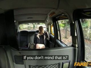 April takes a free ride in a fake taxi