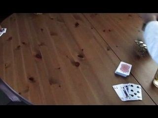 Strip poker with happy anal ending