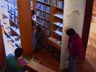 Library teen gangbang