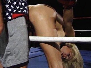 Boxing porn session