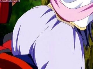 Anime princess with massive boobs