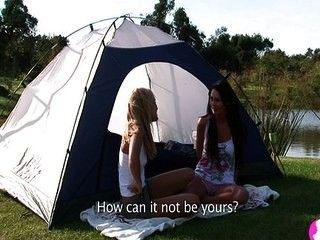 Lesbian camping trip