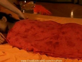 Erotic Lesbians Play With Massage
