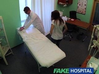 FakeHospital Doctor gets balls deep with bisexual patient whilst boyfriend waits outside
