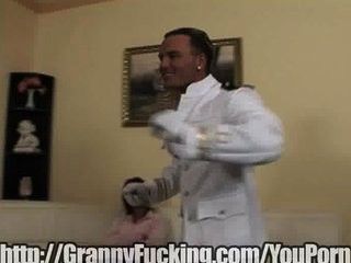 Cotton panties granny get face fucked