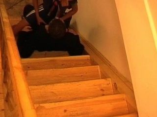 Stairway sex