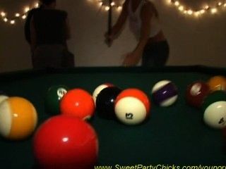 Young party chick gets fucked