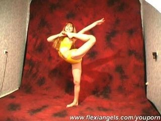 Ballerina Regina bending her body clip