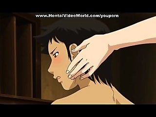 Hentai blowjob from wet horny girl