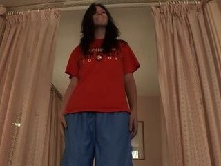 Petite teen strips and talks about sex  DreamGirls