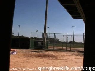 Getting Naked on a Baseball Field