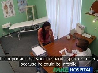 FakeHospital Doctor seduces young wife while giving her examination